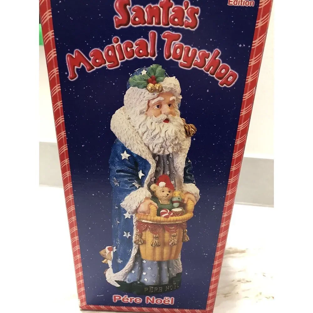 Pere Noel Santa‎ 1995 by Santa's Magical Toyshop Christmas Figurine 12